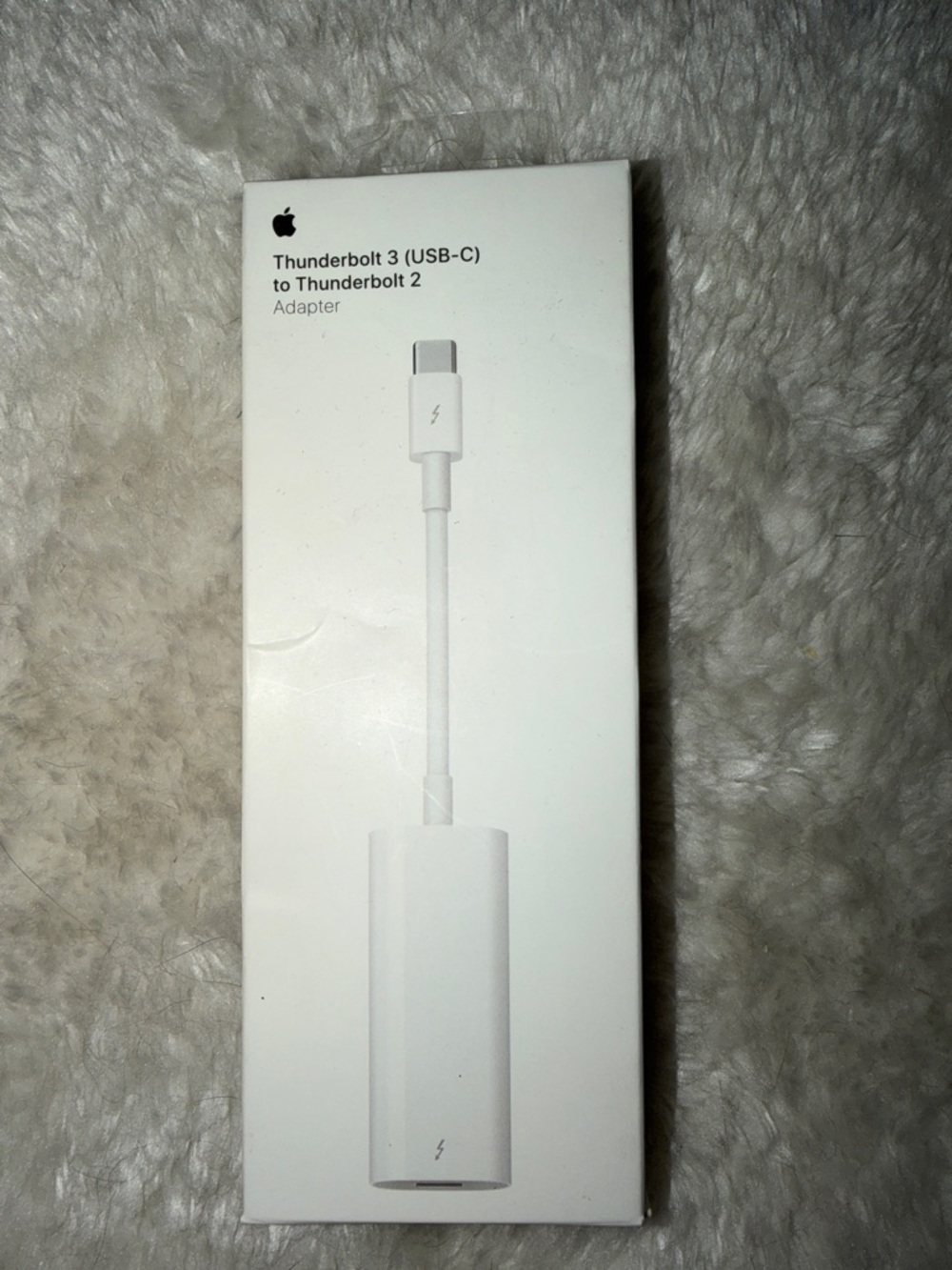 Apple Thunderbolt 3 (USB-C) to Thunderbolt 2 Adapter - White
